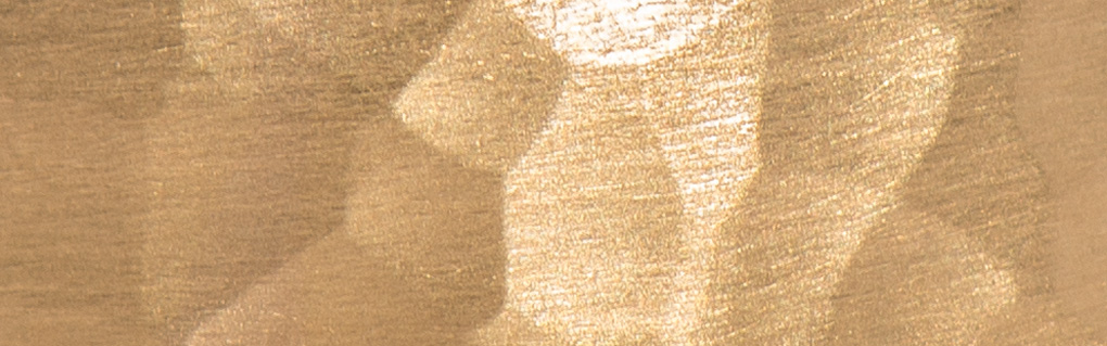 K18YG / ソフトシルク / 槌目