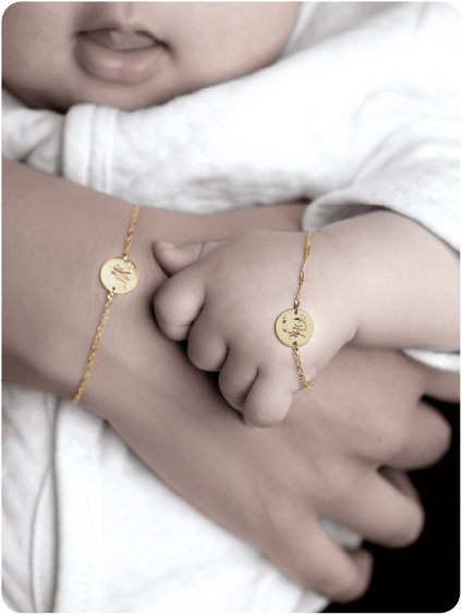AMULET BABY & MOM 2021 - Chain Bracelet Round